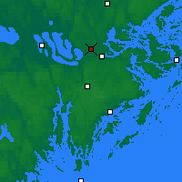 Nearby Forecast Locations - Stockholm - Karta