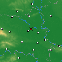 Nearby Forecast Locations - Osijek - Karta
