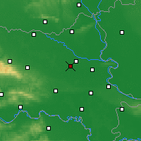 Nearby Forecast Locations - Čepin - Karta