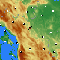 Nearby Forecast Locations - Ogulin - Karta
