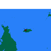 Nearby Forecast Locations - Nassau - Karta