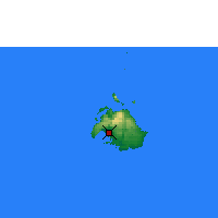 Nearby Forecast Locations - Port Vila - Karta
