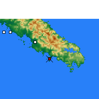 Nearby Forecast Locations - Nouméa - Karta
