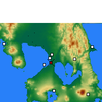 Nearby Forecast Locations - Manila - Karta