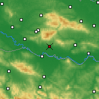Nearby Forecast Locations - Nova Gradiška - Karta